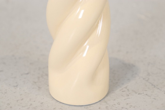 Image 1 of Fest Booly small twister candle holder yellow