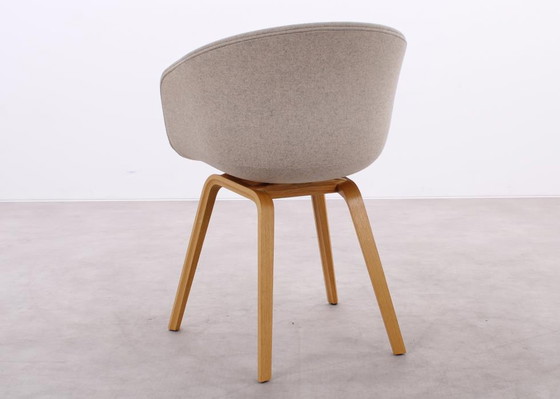 Image 1 of 2x HAY AAC 23 chair beige