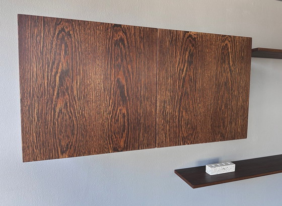 Image 1 of Mobiletto da parete vintage, mobiletti da parete con mensole a muro