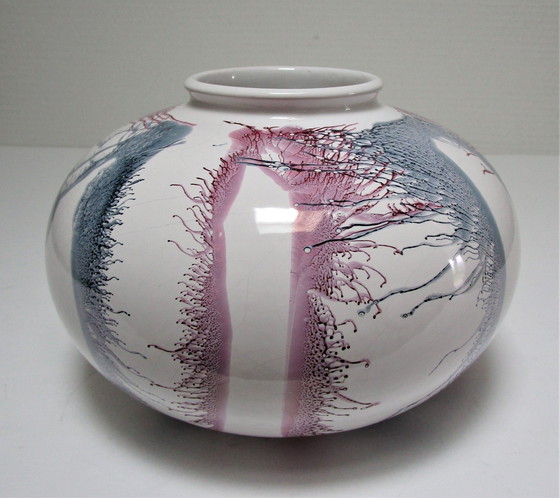 Image 1 of Vase Boule Bay Keramik German Ceramic 70's