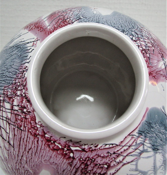 Image 1 of Vase Boule Bay Keramik German Ceramic 70's