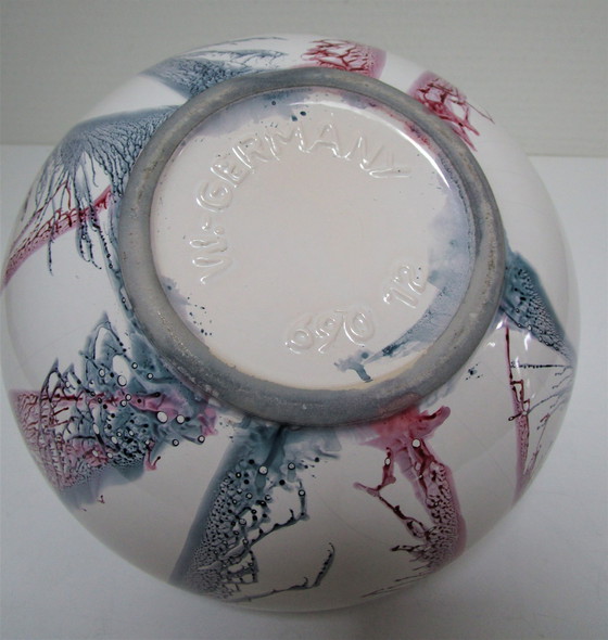 Image 1 of Vase Boule Bay Keramik German Ceramic 70's