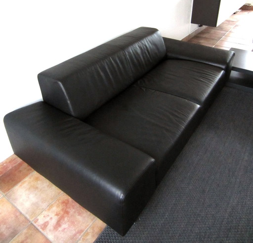 Kanizsa Trend - 3-seater Sofa Black