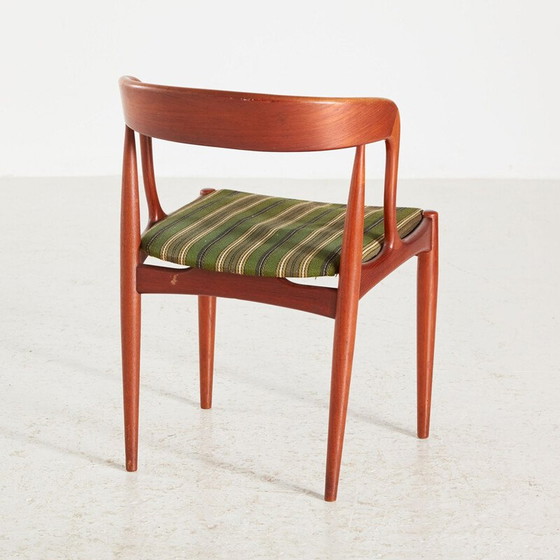 Image 1 of Set of 4 vintage teak chairs model 16 by Johannes Andersen for Uldum, 1950s