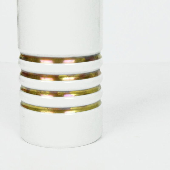 Image 1 of Vintage hollywood regency porcelain vase by Wallendorf, Germany 1970s
