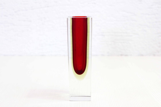 Image 1 of Sommerso Vase In Murano Glass 1970