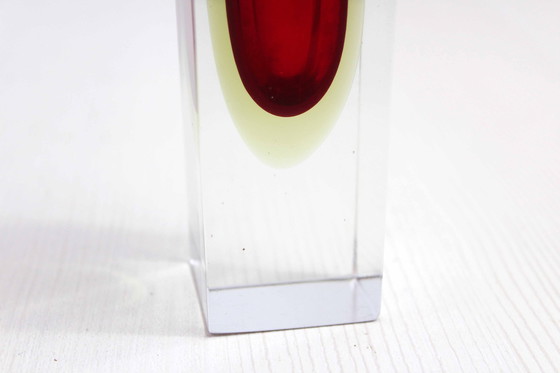 Image 1 of Sommerso Vase In Murano Glass 1970