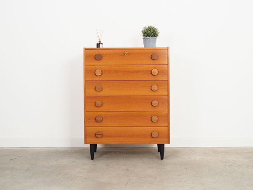 Teak Chest Of Drawers, Danish Design, 1960S, Production: Denmark