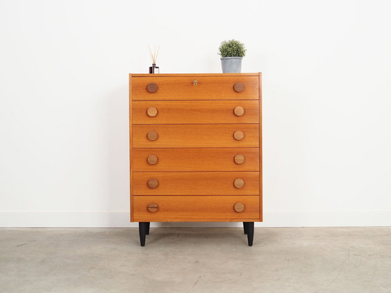 Image 1 of Teak Chest Of Drawers, Danish Design, 1960S, Production: Denmark