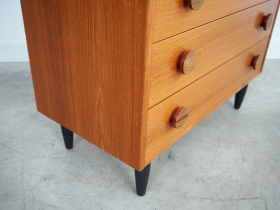 Image 1 of Teak Chest Of Drawers, Danish Design, 1960S, Production: Denmark