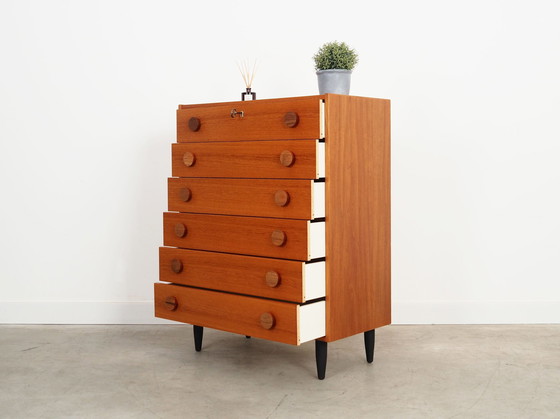 Image 1 of Teak Chest Of Drawers, Danish Design, 1960S, Production: Denmark