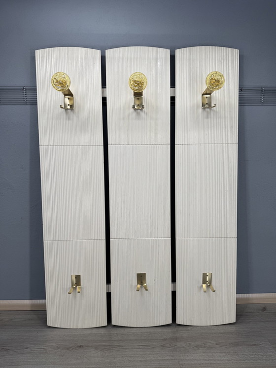 Image 1 of Appendiabiti da parete vintage di metà secolo 