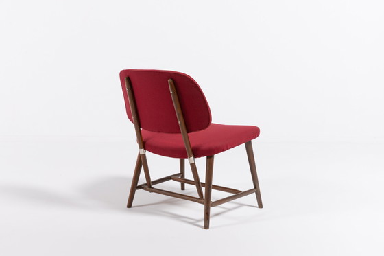 Image 1 of Chaise 'TeVe' d'Alf Svensson pour Studio Ljungs Industrier AB, Suède, années 1950