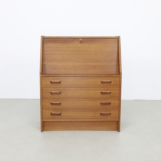Image 1 of Vintage teak secretary desk, Denmark 1960