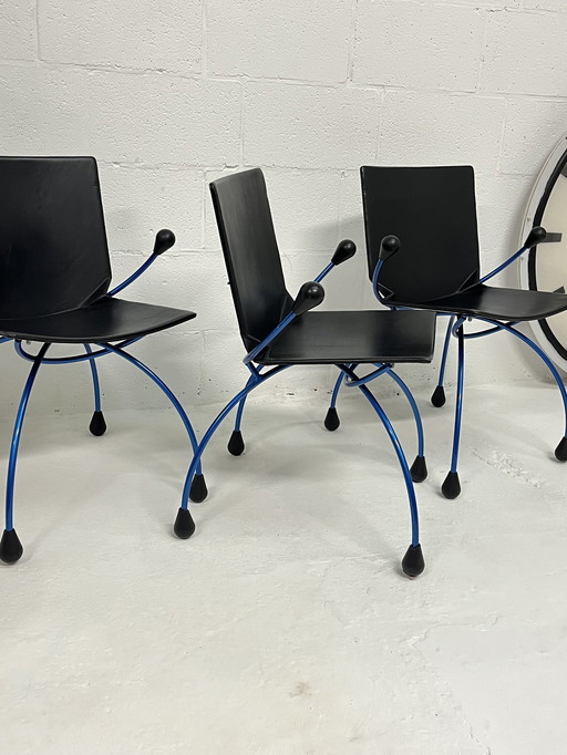 3X Chair "Gigi," Pierre Mazairac And Karel Boonzaaijer For Hennie De Jong