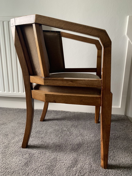 Image 1 of Amsterdam Walnut Chair 1910-1930