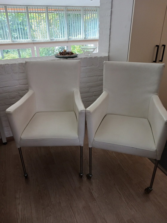 Image 1 of 2x Creafort Ferrara armchairs