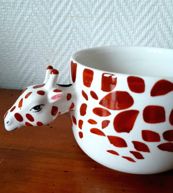 Image 1 of Kitsch Ceramic Giraffe Tea Set