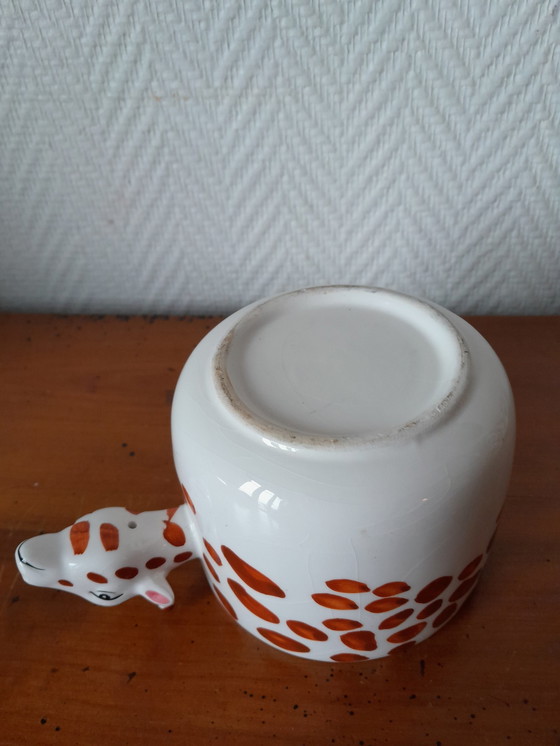 Image 1 of Kitsch Ceramic Giraffe Tea Set