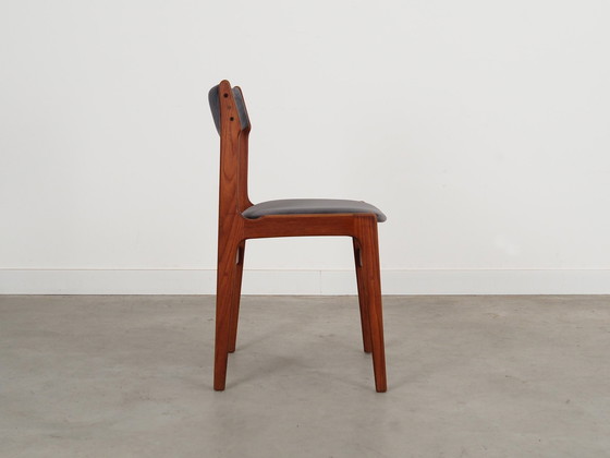 Image 1 of Set Of Six Teak Chairs, Danish Design, 1960S, Production: Denmark