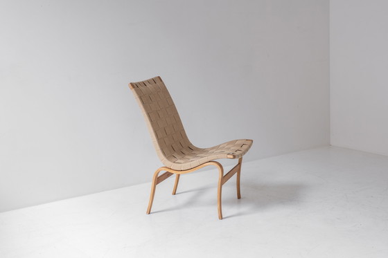 Image 1 of Eerste editie ‘Eva’ side chair door Bruno Mathsson voor Karl Mathsson, Zweden 1960s. 