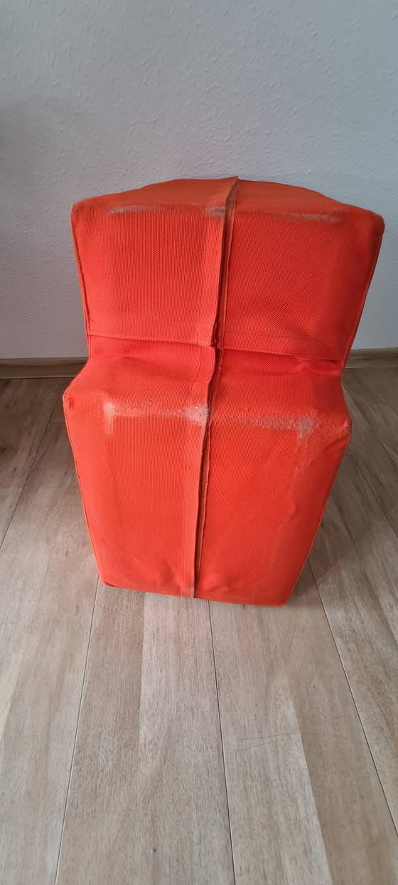 Image 1 of 2x Lümmel stool/seat orange