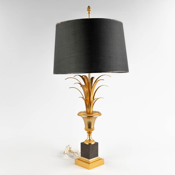 Image 1 of Hollywood Regency Table Lamp Attributed To Boulanger S.A.