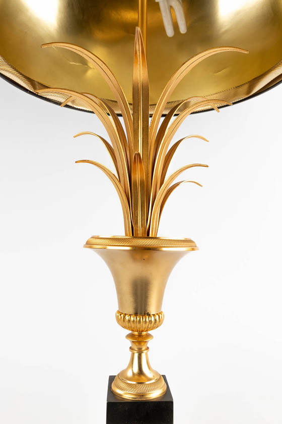 Image 1 of Hollywood Regency Table Lamp Attributed To Boulanger S.A.