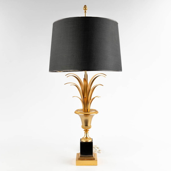 Image 1 of Hollywood Regency Table Lamp Attributed To Boulanger S.A.