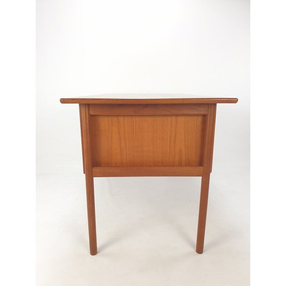 Image 1 of Danish vintage teak desk by Gunnar Nielsen Tibergaard, 1960s