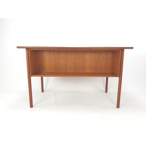Image 1 of Danish vintage teak desk by Gunnar Nielsen Tibergaard, 1960s