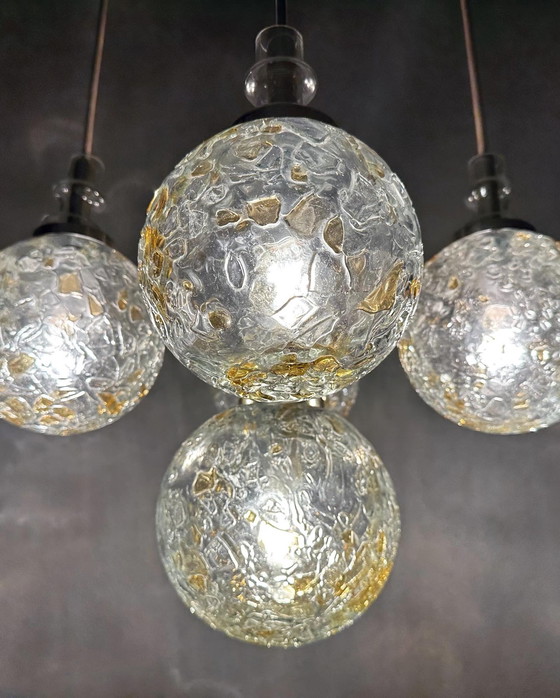 Image 1 of Lampe cascade vintage Doria