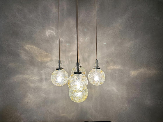 Image 1 of Lampe cascade vintage Doria