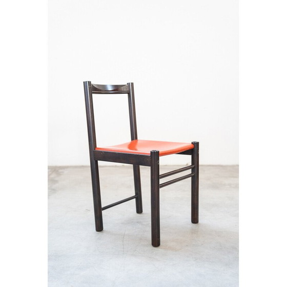 Image 1 of Vintage beech dining set, Italy 1980