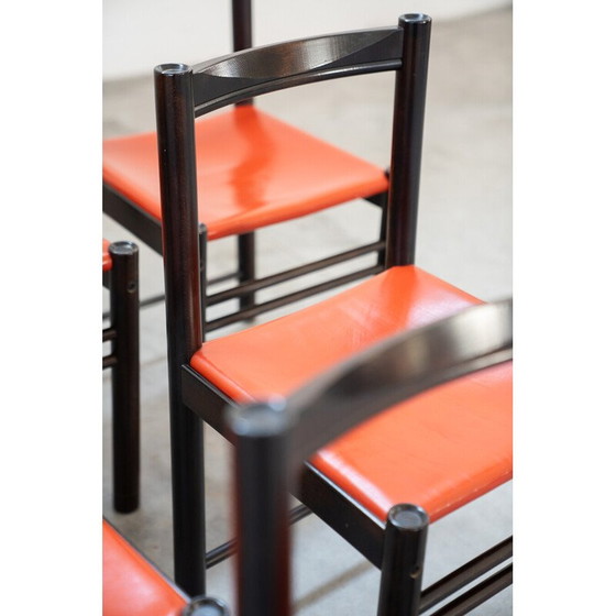 Image 1 of Vintage beech dining set, Italy 1980