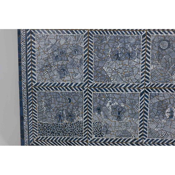 Image 1 of Vintage acrylic on vinyl by Guillaume Siméon