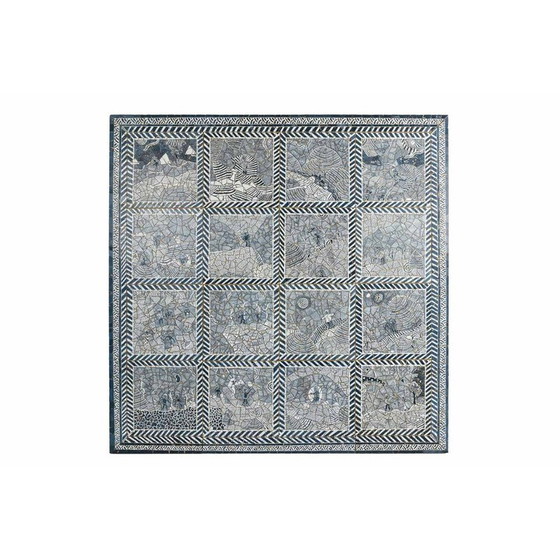 Image 1 of Vintage acrylic on vinyl by Guillaume Siméon