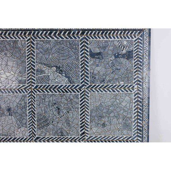 Image 1 of Vintage acrylic on vinyl by Guillaume Siméon