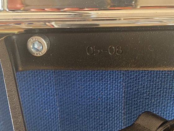 Image 1 of 4X Vitra Eames Desk Chair Ea 117 In Blue
