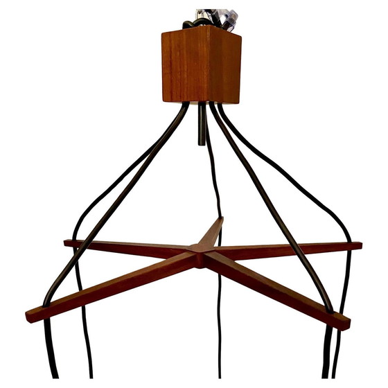 Image 1 of 1X Harvey Guzzini Rosewood Chandelier