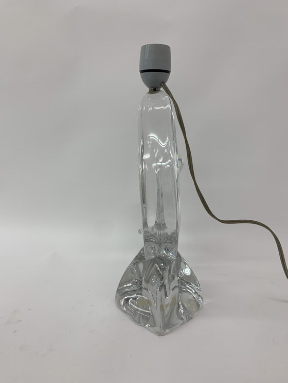 Image 1 of 2x Daum Table Lamps Crystal - 1950s, France