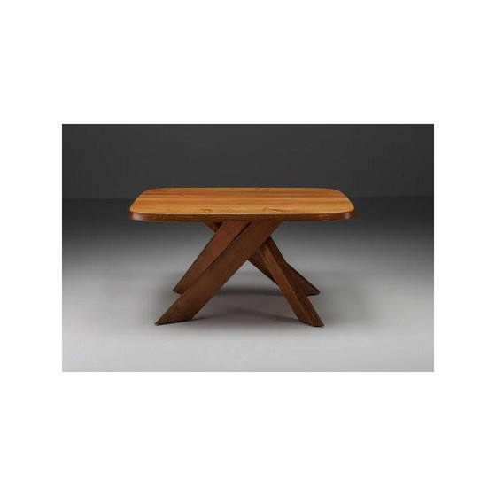 Image 1 of Vintage table T35A by Pierre Chapo, 1970