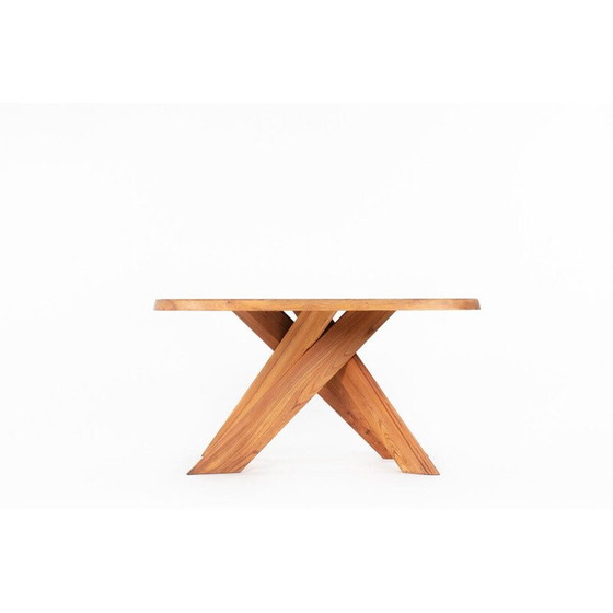 Image 1 of Vintage table T35A by Pierre Chapo, 1970