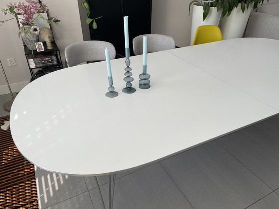 Image 1 of Fritz Hansen Superellipse Table White