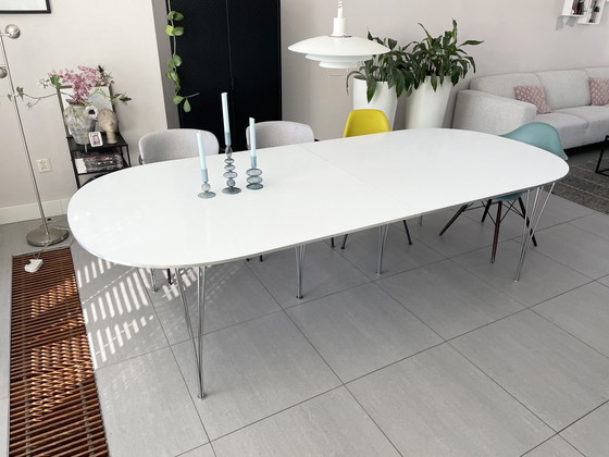 Image 1 of Fritz Hansen Superellipse Table White