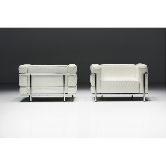 Image 1 of Vintage Lc3 armchair by Le Corbusier for Cassina, 1990s