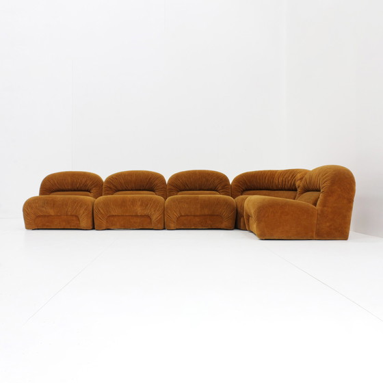 Image 1 of Vintage Italian Modular Elements Sofa 1970s