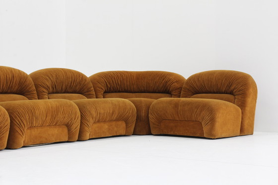 Image 1 of Vintage Italian Modular Elements Sofa 1970s