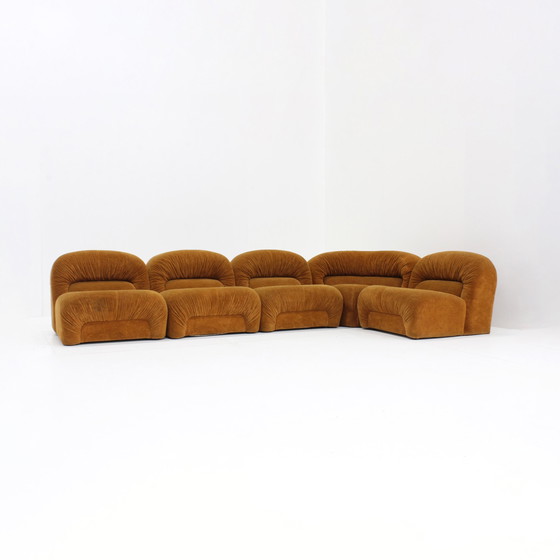 Image 1 of Vintage Italian Modular Elements Sofa 1970s