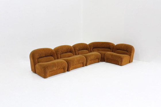 Image 1 of Vintage Italian Modular Elements Sofa 1970s